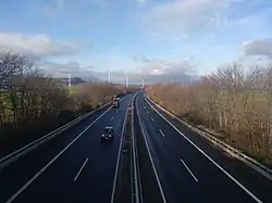 Vierspuriger Neubau der Bundesstraße 6