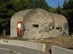 Feldbunker in Kroatien