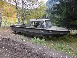 Patrouillenboot des Sperr-Regiments Donau