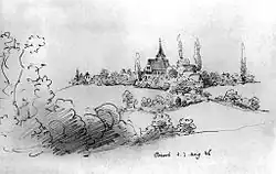 Buoch, Bleistiftzeichnung, 1846