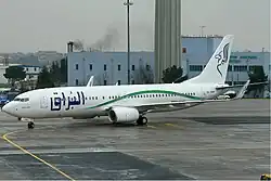Boeing 737-800 der Buraq Air