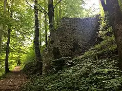 Eingang zur Vorburg von Nordwesten