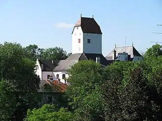 Burg Elkofen, Oberbayern, 1664–1732 und seit 1871 bis heute im Besitz der Familie