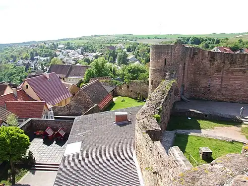 Südostecke der Burg