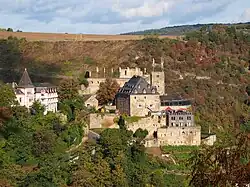 Burg Rheinfels mit Hotel