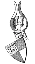 Wappen der Herren von Burgberg, 1382