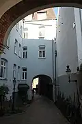 Der kleine vorhofähnliche Innenhof