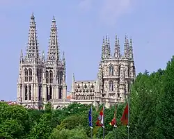 Türme der Kathedrale von Burgos