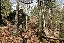 Bild 5: Die Spitze des Bergspornes