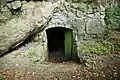 Bild 9: Der nördliche Eingang zur Burghöhle in der Unterburg