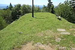 Bild 11: Der Südteil der Oberburg