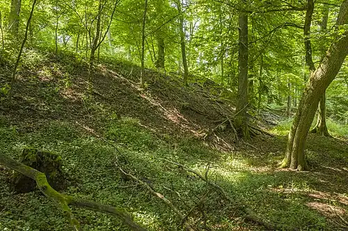 Nordwestlicher Wallgraben