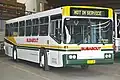 Mercedes-Benz O&nbsp;405 mit PMC-Aufbau für Linksverkehr in Australien