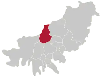 Lage von Buk-gu in Busan