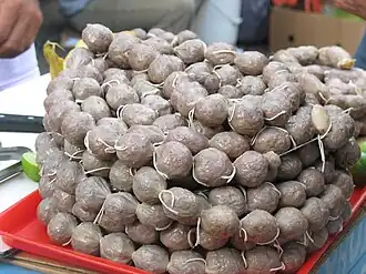 Butifarras soledeñas, gastronomische Spezialität