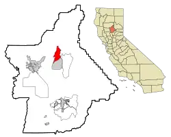 Lage im Butte County