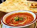 Butter chicken mit Naan