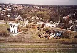 Schachtanlage Hugo 1/4 mit Gasabsaugeanlage, März 2003