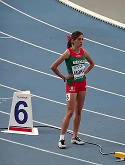 Paola Morán – ausgeschieden als Fünfte des ersten&nbsp;Vorlaufs