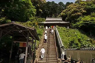 Treppe zur Haupthalle