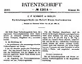 C. F. Schmidt Patent 12814 Text