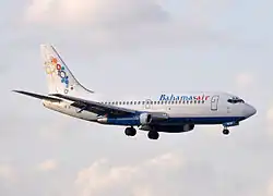 Ehemalige 737-200 der Bahamasair