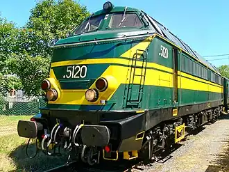 5120 in Mariembourg (Juli 2010)