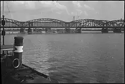 Die wiederaufgebauten Brücken 1937