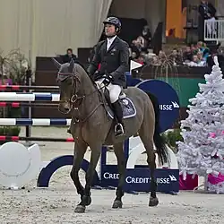 Patrice Delaveau und Lacrimoso beim CHI Genf 2013