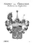 Wappen der Grafen Überacker, Freiherrn von Sieghartstein