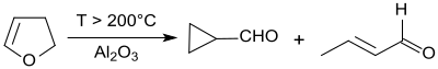 Thermische Zersetzung von 2,3-Dihydrofuran zu CPCA