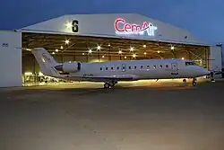 Bombardier CRJ100 der CemAir