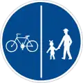 C-10a Geh- und Radweg (getrennt)