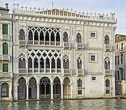Die Ca’ d’Oro in Venedig, 1421–1442