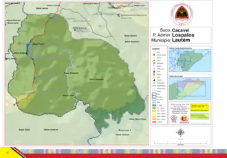 Der Suco Cacavei liegt