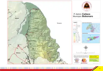 Verwaltungsgliederung von Cailaco