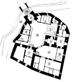 Rekonstruktion des Erdgeschosses, Wiethase (1880)