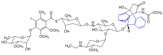 Strukturformel von Calicheamicin epsilon