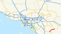 Karte der California State Route 371