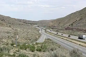 In der Nähe von Tehachapi