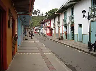 Die Calle Real in Salento