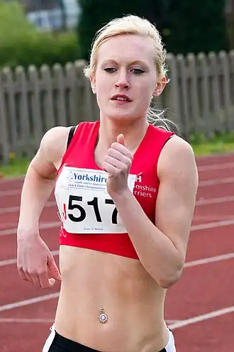 Calli Hauger-Thackery im Jahr 2012