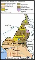 Schéma ethnographique du Cameroun