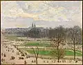 Le Jardin des Tuileries, après-midi d’hiver