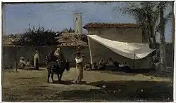 Une place [aux environs de] à Caracas