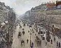 Le Boulevard Montmartre, temps lumineux