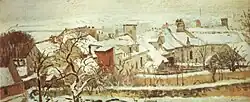 Camille Pissarro: Winter, 1872