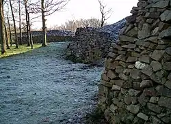 Restaurierte Befestigung im Camp de Bierre