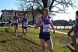 Stefano La Rosa (hier an zweiter Stelle in einem Crosslauf) – Rang&nbsp;zwölf