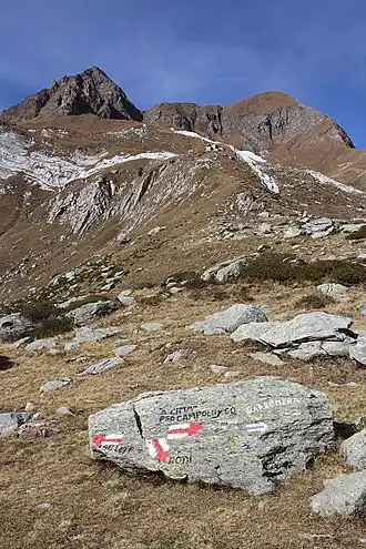 Pizzo Campolungo Pfad